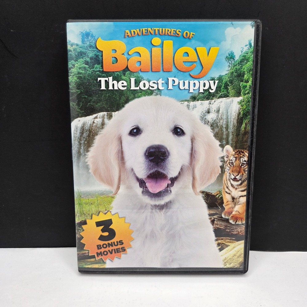Echo Bridge Adventures of Bailey The Lost Puppy 4-Movie DVD Collection Family